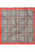Kazayağı Desen Fular Bandana 50x50 Cm