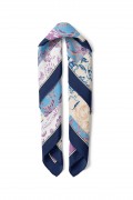 Romantik Patchwork Bahar Desen Fular Bandana 50x50 Cm