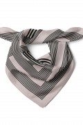 Love Çizgi Sanatı Desen Fular Bandana 50x50 Cm