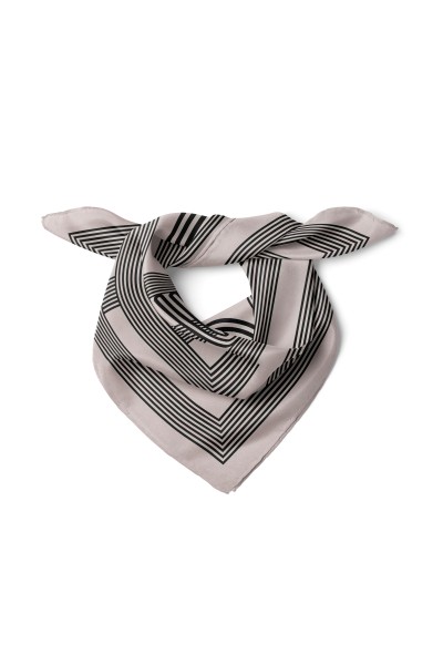 Love Çizgi Sanatı Desen Fular Bandana 50x50 Cm