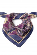 Patchwork Şal Desen Fular Bandana 50x50 Cm