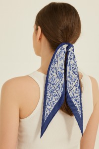 Çini Desen Piliseli Fular Bandana