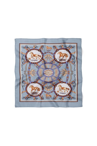 At Desen Fular Bandana 70 x 70 Cm