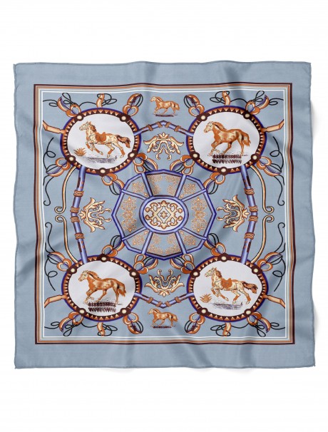 At Desen Fular Bandana 70 x 70 Cm