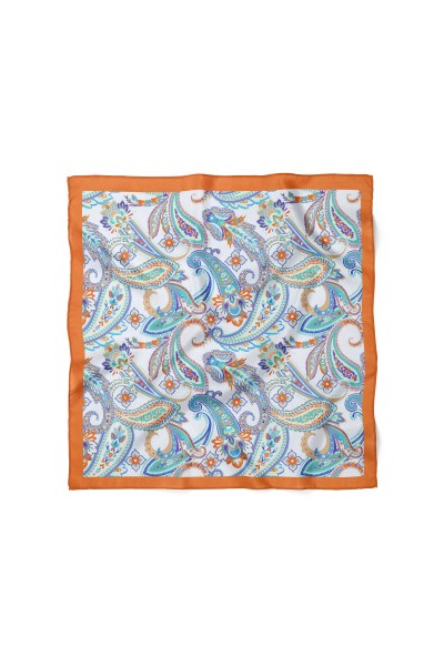 Etnik Desen Fular Bandana 70x70 Cm