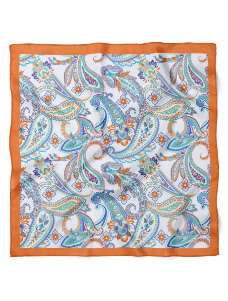 Etnik Desen Fular Bandana 70x70 Cm