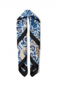 Çiçek Desen Fular Bandana 70x70 Cm