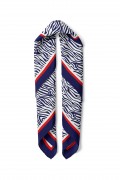 Çizgi Desen Fular Bandana 70x70 Cm