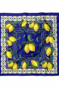 Limon Desen Fular Bandana 70x70 Cm