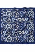 Nazar Boncuğu Fular Bandana 70x70 Cm