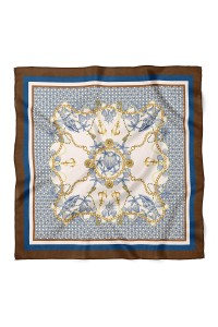 Marine Desen Fular Bandana 70x70 Cm