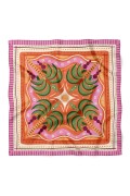 Tropikal Palmiye Desen Fular Bandana 70x70 Cm