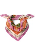 Tropikal Palmiye Desen Fular Bandana 70x70 Cm