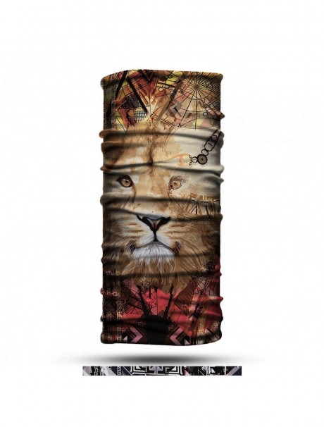 Aslan Desen Bandana Buff Baf Boyunluk