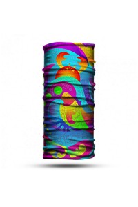 Su Canlıları Desenli Bandana Buff Baf Boyunluk