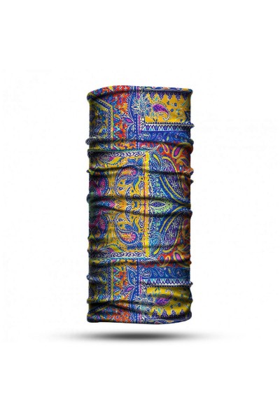 Şekil Desenli Bandana Buff Baf Boyunluk