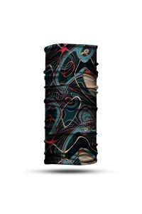 Şekil Desenli Bandana Buff Baf Boyunluk
