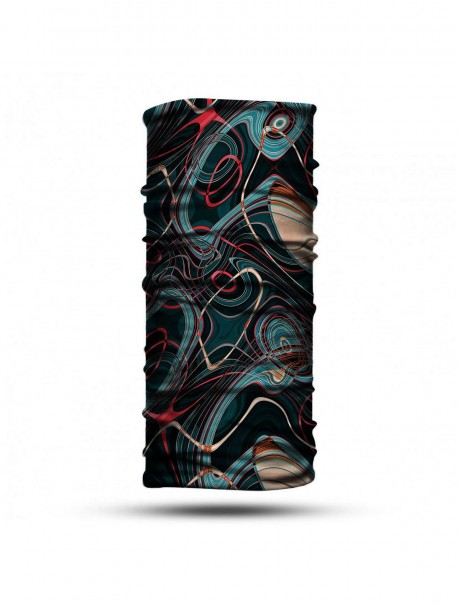Şekil Desenli Bandana Buff Baf Boyunluk