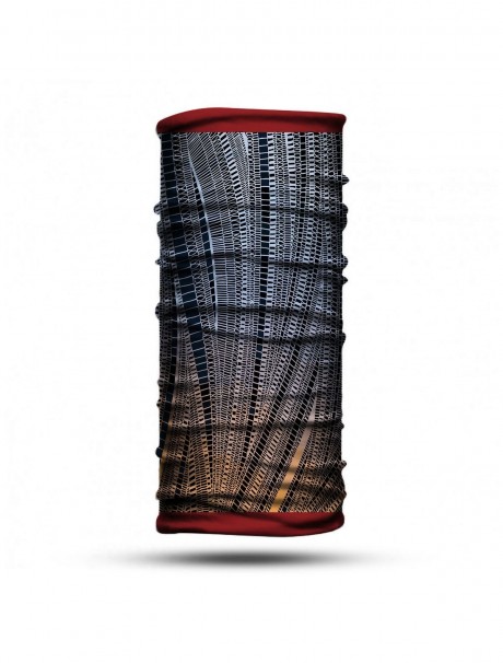 Çizgi Desenli Bandana Buff Baf Boyunluk