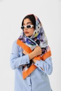 Soft Eşarp - Çiçek Desenli