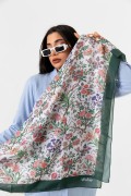 Soft Eşarp - Çiçek Desenli