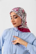 Soft Eşarp - Çiçek Desenli