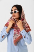 Soft Eşarp - Çiçek Desenli