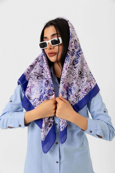 Soft Eşarp - Çiçek Desenli