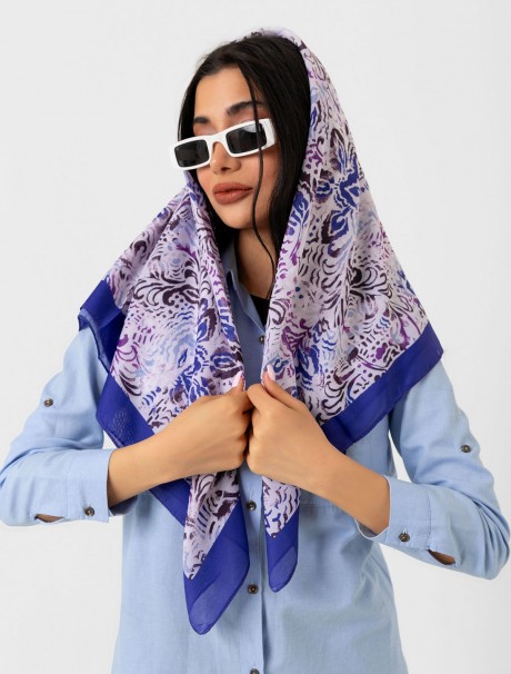 Soft Eşarp - Çiçek Desenli