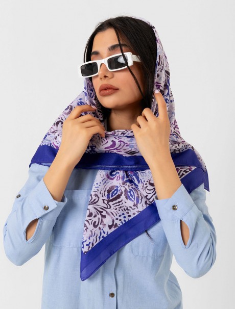 Soft Eşarp - Çiçek Desenli