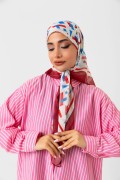 Soft Eşarp - Dikdörtgen Desen