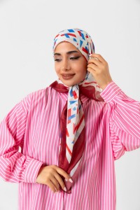 Soft Eşarp - Dikdörtgen Desen