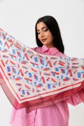 Soft Eşarp - Dikdörtgen Desen