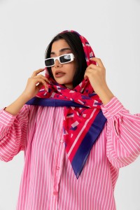 Soft Eşarp - Dikdörtgen Desen