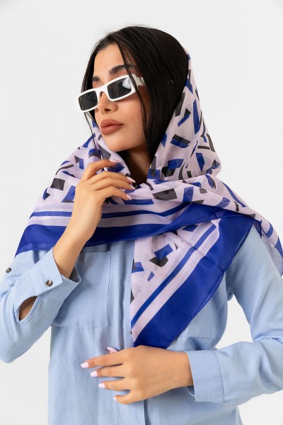 Soft Eşarp - Dikdörtgen Desen