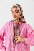 Soft Eşarp - Yaprak Desen
