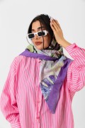 Soft Eşarp - Yaprak Desen