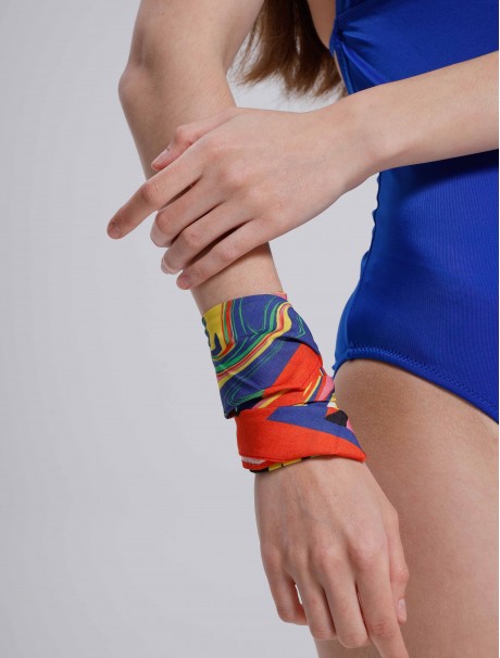 Ebruli Desen Fular Bandana