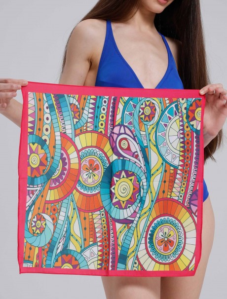 Etnik Halka Desen Fular Bandana