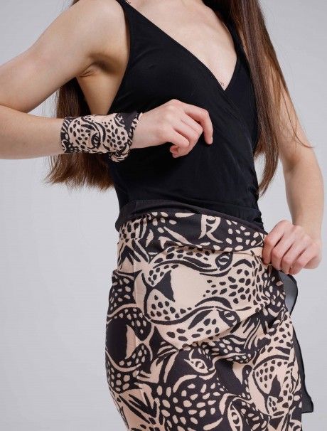 Kaplan Desen Fular Bandana