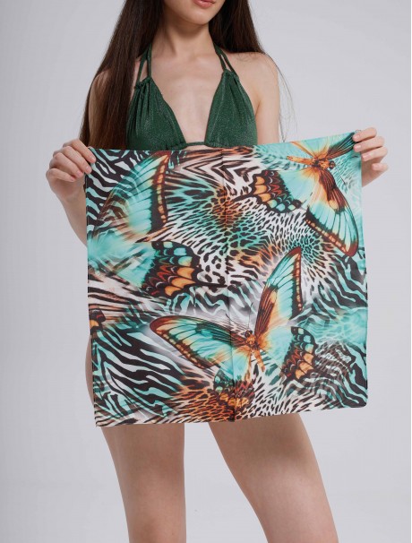 Kelebek Desen Fular Bandana