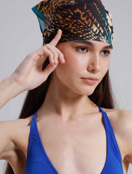 Kelebek Desenli Fular Bandana