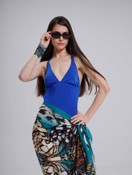 Kelebek Desenli Fular Bandana