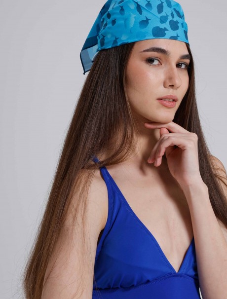 Minik Balık Desen Fular Bandana