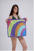Renkli Desen Fular Bandana