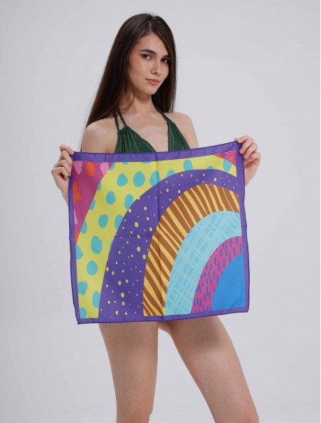 Renkli Desen Fular Bandana