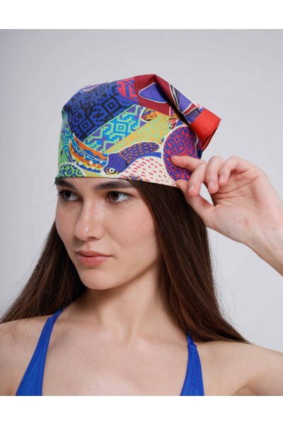 Tukan Kuşu Desen Fular Bandana