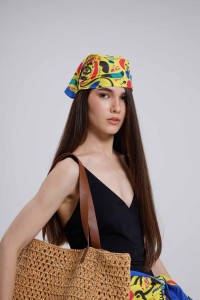 Yüz Desen Fular Bandana