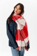 Kadın Buklet Şal - Kalın & Yün 180 x 60 Cm