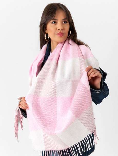 Kadın Buklet Şal - Kalın & Yün 180 x 60 Cm